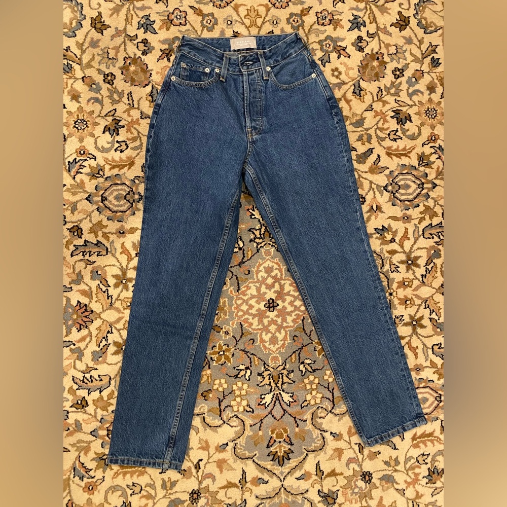 Everlane Curvy 90’s Cheeky Jean, BRAND NEW (w/o tags), Medium Blue